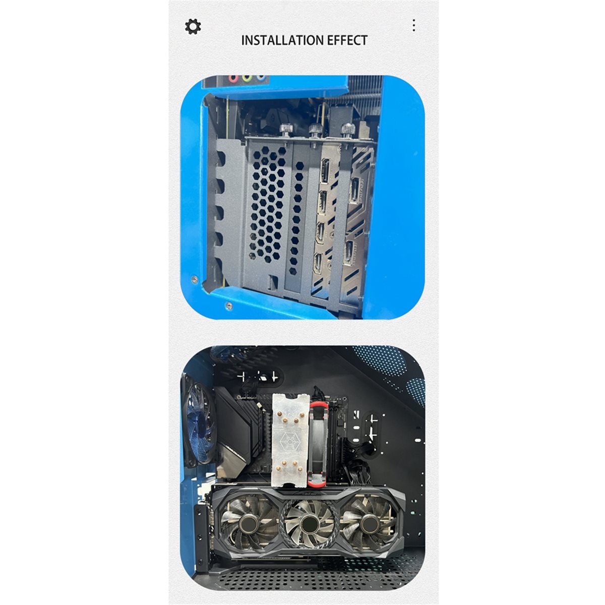 Pcie 5.0 Gpu Riser Cable - Suporte para Placa Gráfica PCIE 5.0
