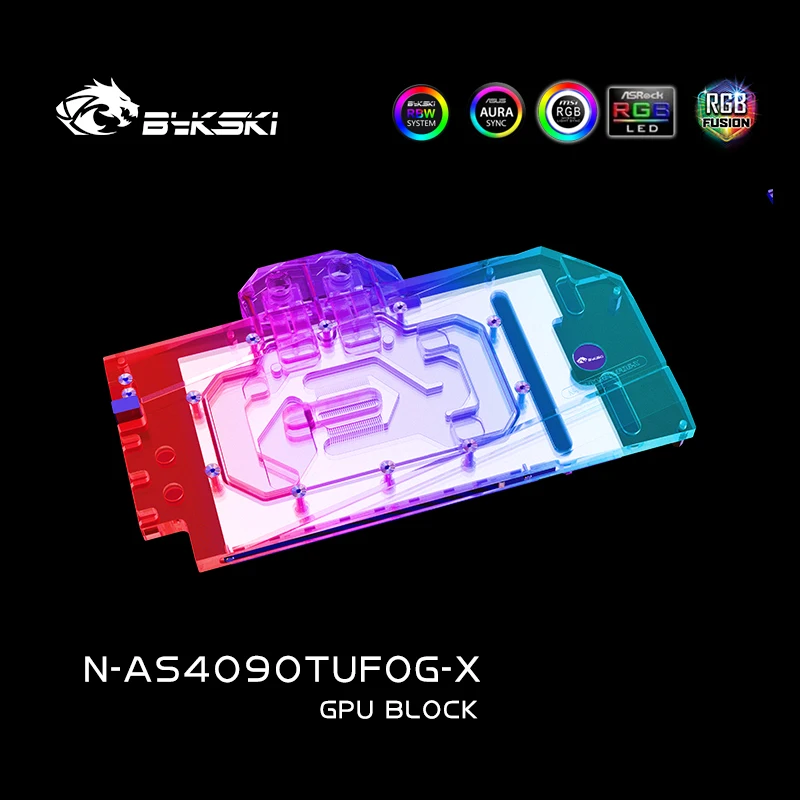 Rtx 4090 Water Block - Bykski GPU Block Use para ASUS
