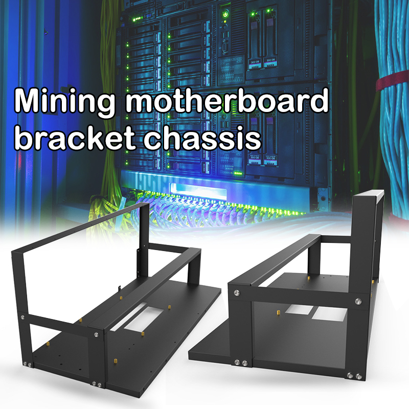 Gpu Mining Rig Frame 8 Gpu - Caso de mineração rack placa-mãe suporte