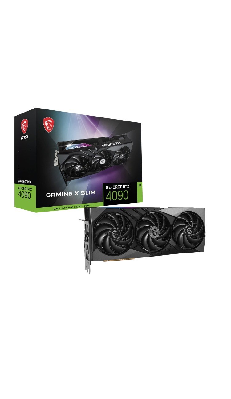 Graphics Card 24Gb Gddr6X - Placa de Vídeo BH MSI Gaming