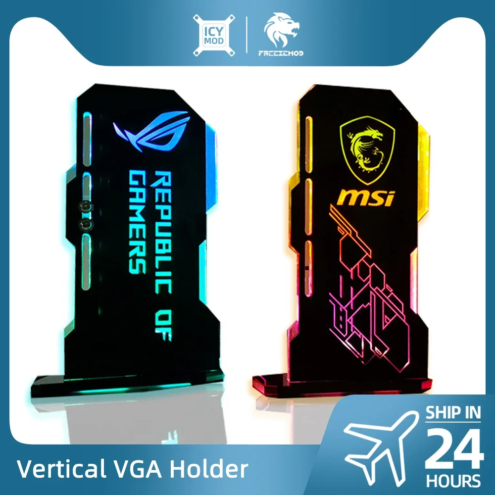 Desktop Gaming Gpu 32Gb - Msi vga suporte argb personalizável vertical
