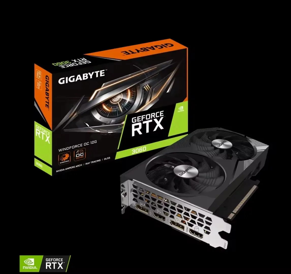 Graphics Card 24Gb Gddr6X - Placa de Vídeo 3090 3060 3070