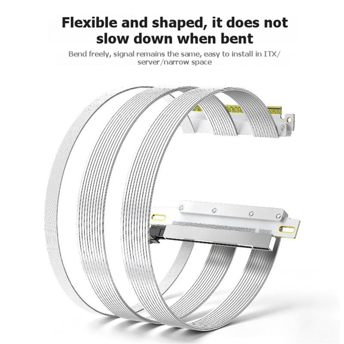 Pcie 5.0 Gpu Riser Cable - Cabo Riser L70A PCIe 5.0 X16