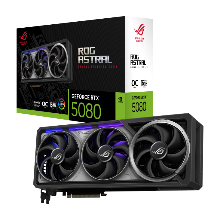 Rtx 5080 16Gb - 2025 novo lançamento rog astral geforce