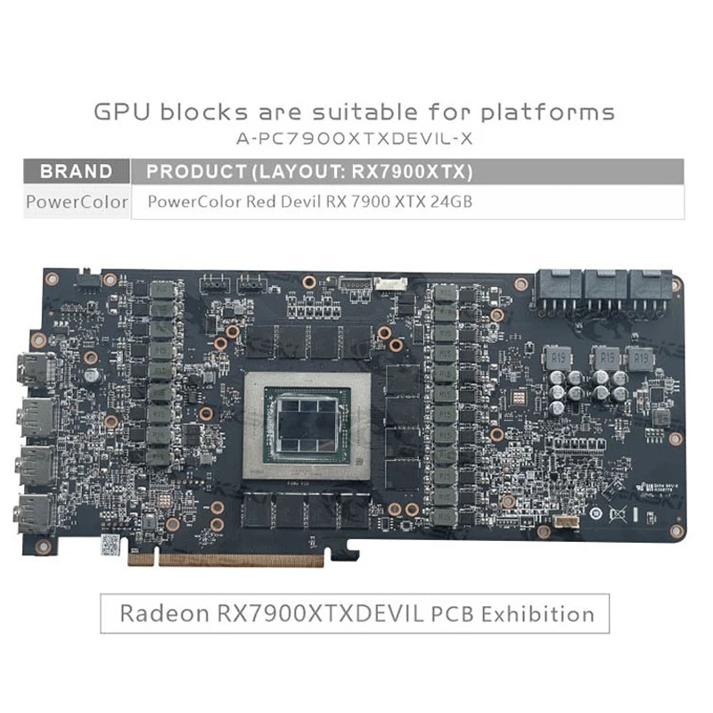 Bykski A-PC7900XTXDEVIL-X GPU  - Rx 7900 Xtx 24Gb avaliação e preço