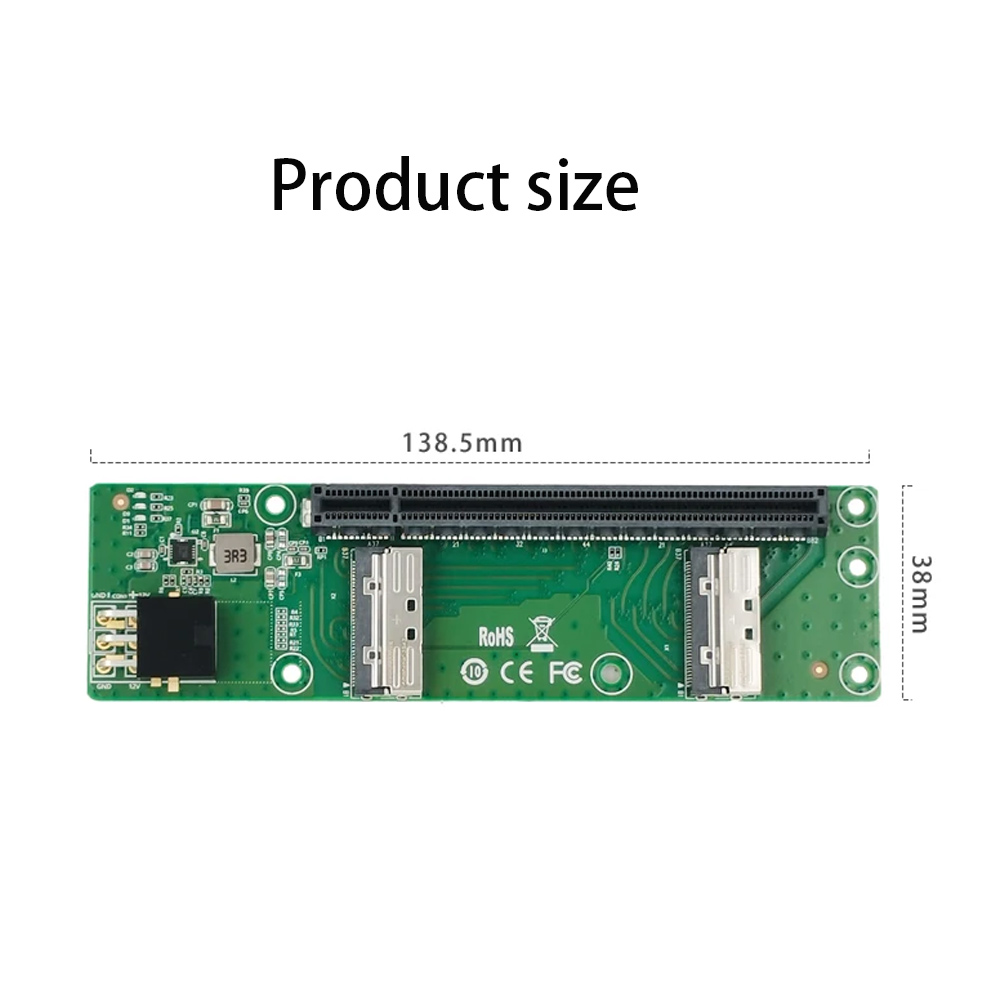 Cabo de Extensão de GPU Extern - Pcie 5.0 Gpu Riser Cable avaliação e preço