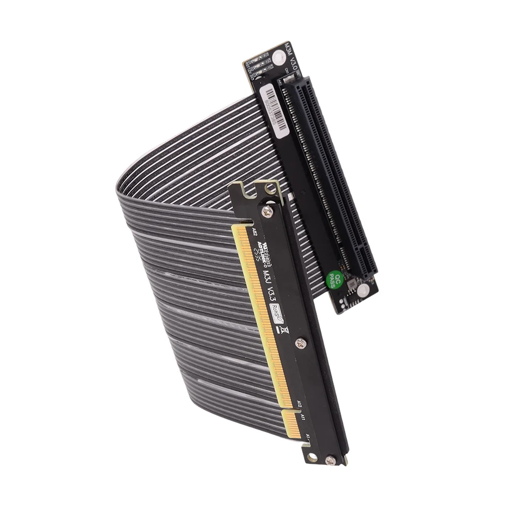 Adt-link 2025 novo cabo riser  - Itx Gpu Riser Pcie 4.0 16X avaliação e preço