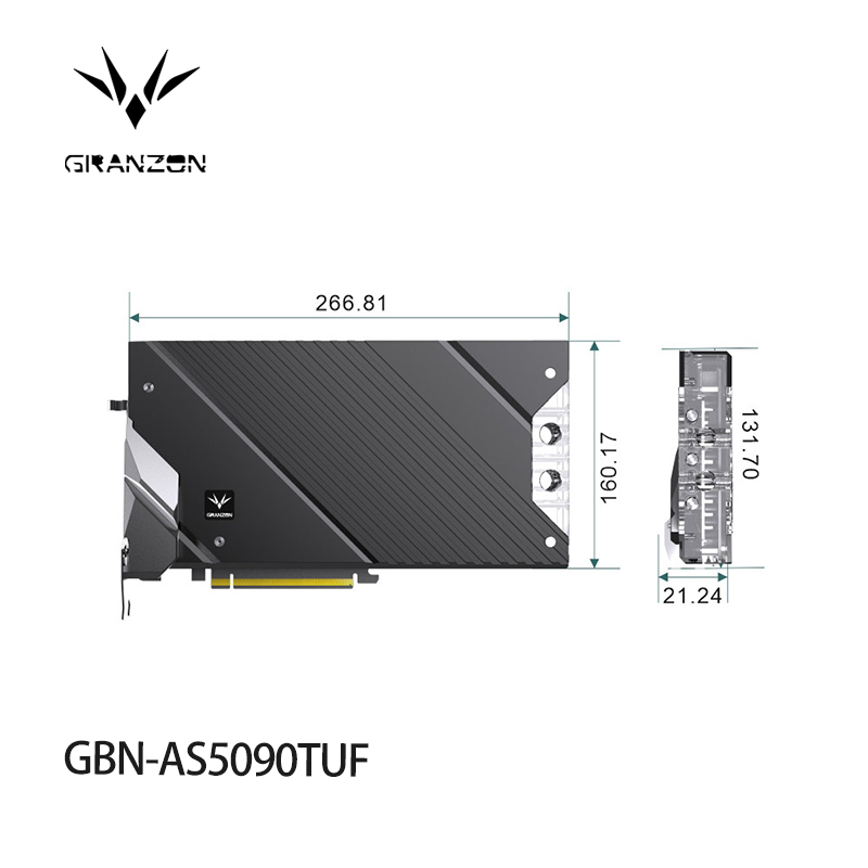 Bloco de Água para GPU Granzon - Rtx 5090 32Gb avaliação e preço
