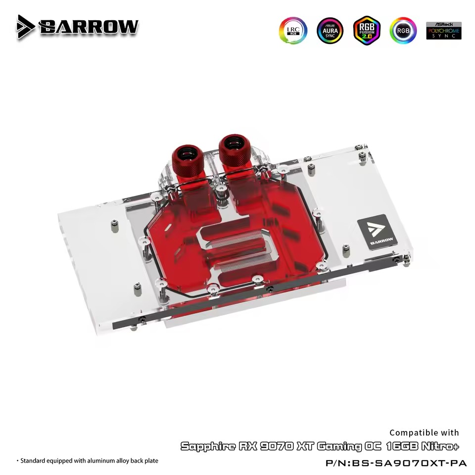 Bloco de água gpu carrinho de  - Rx 9070 16Gb avaliação e preço