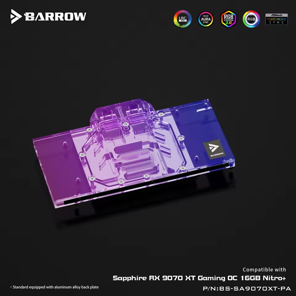 Bloco de água gpu carrinho de  - Rx 9070 16Gb avaliação e preço