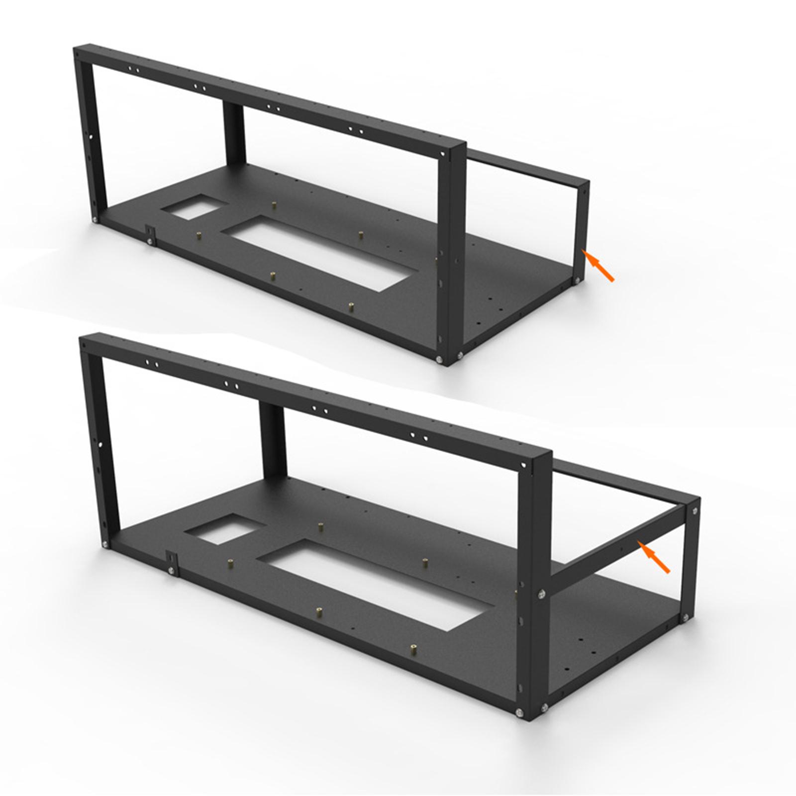 Suporte de Placa Gráfica Open  - Gpu Mining Rig Frame 8 Gpu avaliação e preço