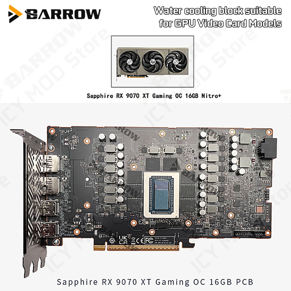 Bloco de resfriamento de água  - Rx 9070 16Gb avaliação e preço