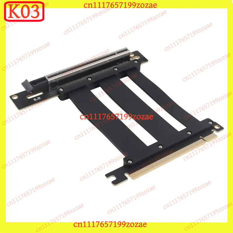 Cabo Extensor Riser K03 PCIe 5 - Pcie 5.0 Gpu Riser Cable avaliação e preço