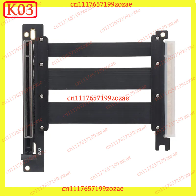 Cabo Extensor Riser K03 PCIe 5 - Pcie 5.0 Gpu Riser Cable avaliação e preço
