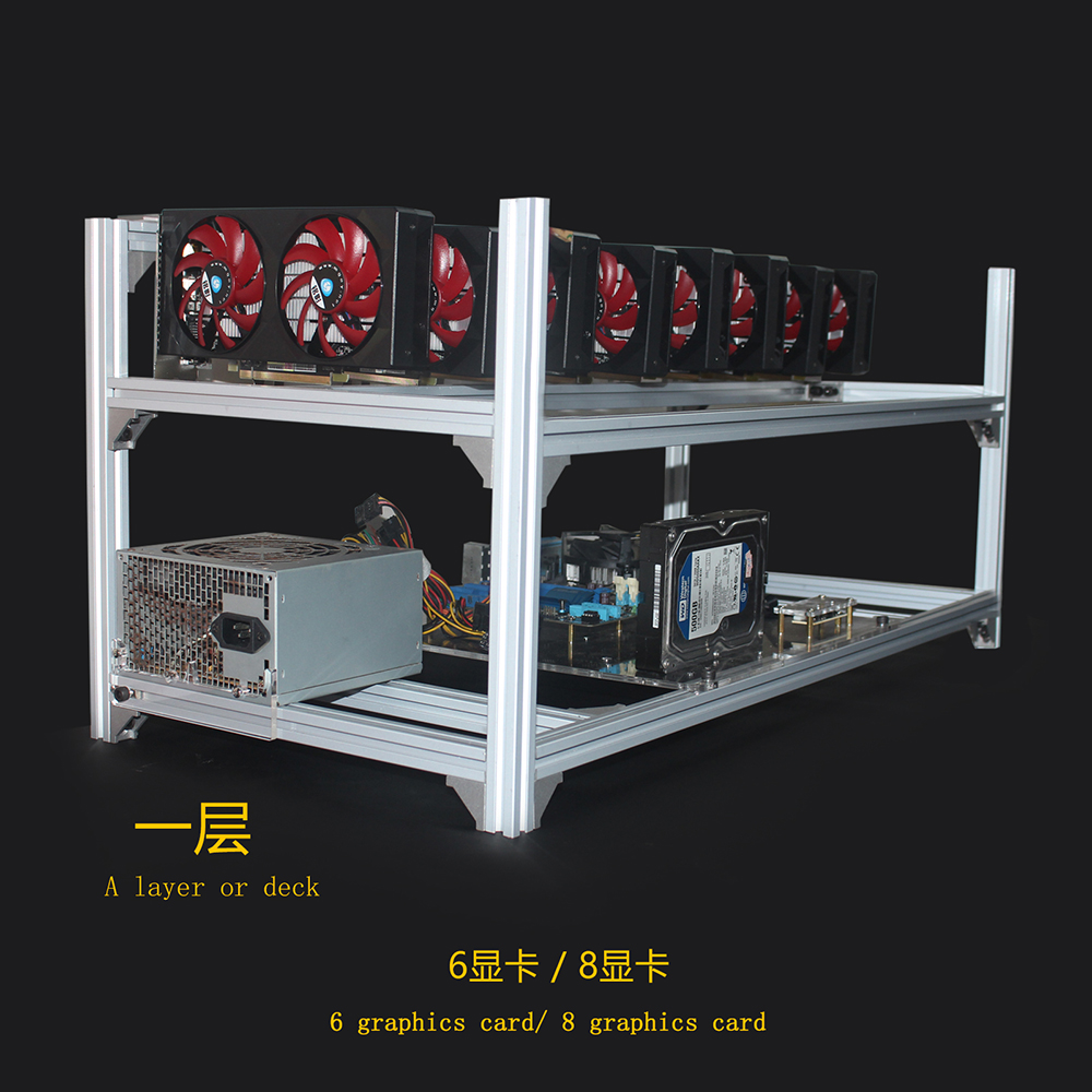 6 8 12 19 gpu mineiro equipame - Gpu Mining Rig Frame 8 Gpu avaliação e preço