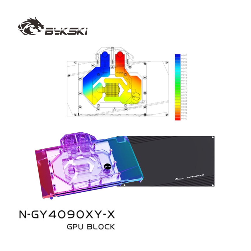 Bloco de Água Bykski para Plac - Rtx 4090 Water Block avaliação e preço