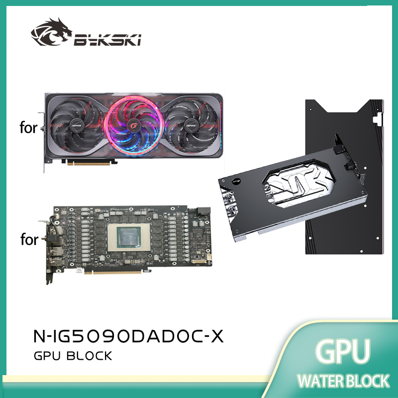 Bloco de GPU Bykski para Placa - Rtx 5090 32Gb avaliação e preço