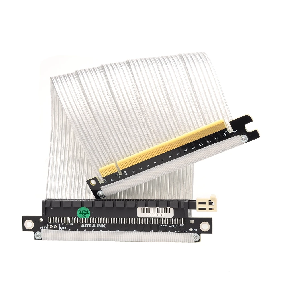 Prata branco reverso pcie 4.0  - Itx Gpu Riser Pcie 4.0 16X avaliação e preço