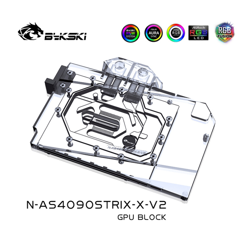 Bykski N-AS4090STRIX-X-V2 / Bl - Rtx 4090 Water Block avaliação e preço