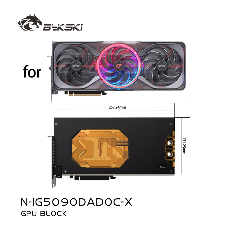 Bykski bloco gpu para igame co - Rtx 5090 32Gb avaliação e preço