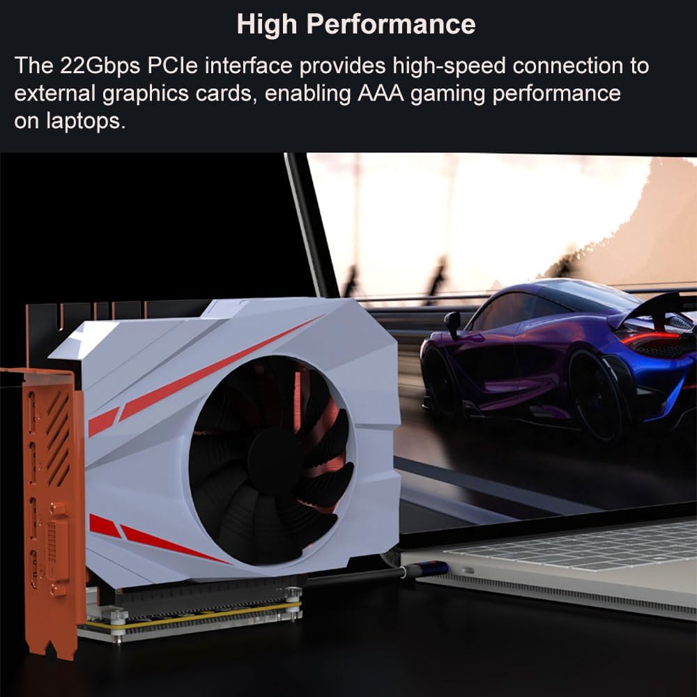 Dock eGPU RGEEK 22Gbps PCIE3.0 - Gpu External Dock Egpu Thunderbolt 4 avaliação e preço