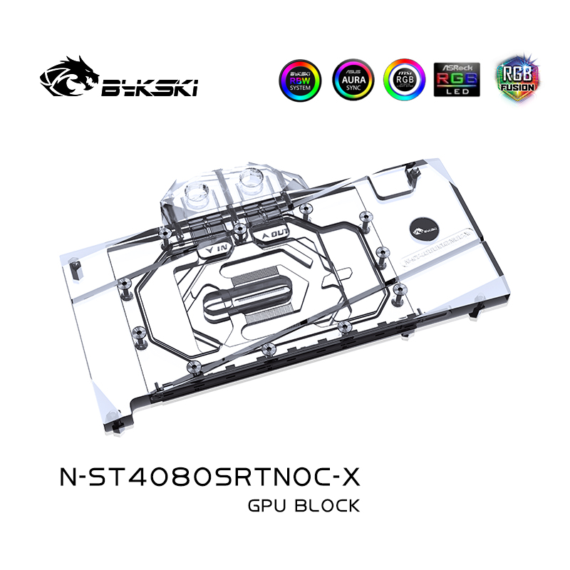 Bloco de GPU Bykski N-ST4080SR - Rtx 4080 Super 16Gb avaliação e preço