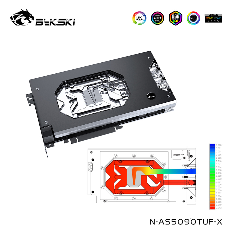 Bykski bloco de água para asus - Rtx 5090 32Gb avaliação e preço