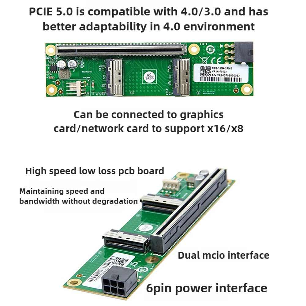 Placa Adaptadora ADT-Link PCIe - Pcie 5.0 Gpu Riser Cable avaliação e preço