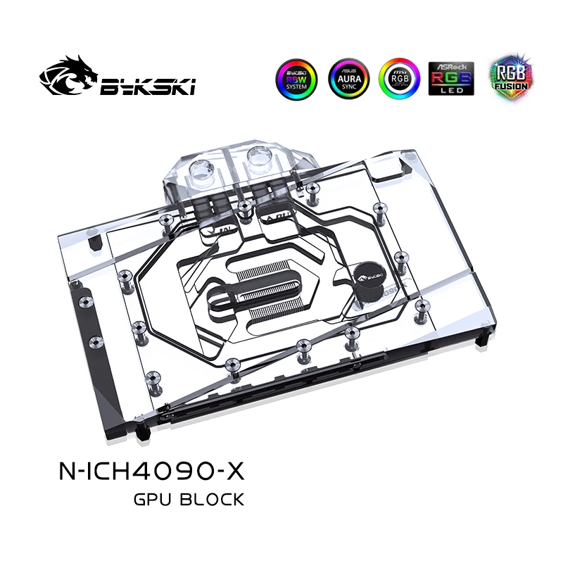 Bykski N-ICH4090-X GPU Bloco d - Rtx 4090 Water Block avaliação e preço