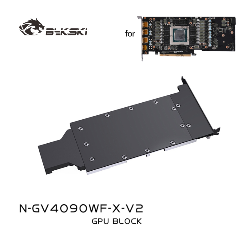 Bloco de GPU Bykski N-GV4090WF - Rtx 4090 Water Block avaliação e preço