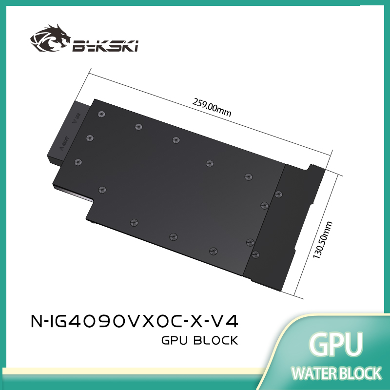 Bloco de GPU Bykski para Placa - Rtx 4090 Water Block avaliação e preço