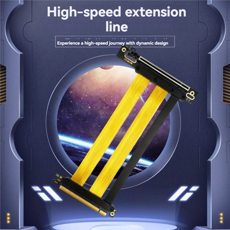 Cabo de Extensão GPU - Cabo Ri - Pcie 5.0 Gpu Riser Cable avaliação e preço