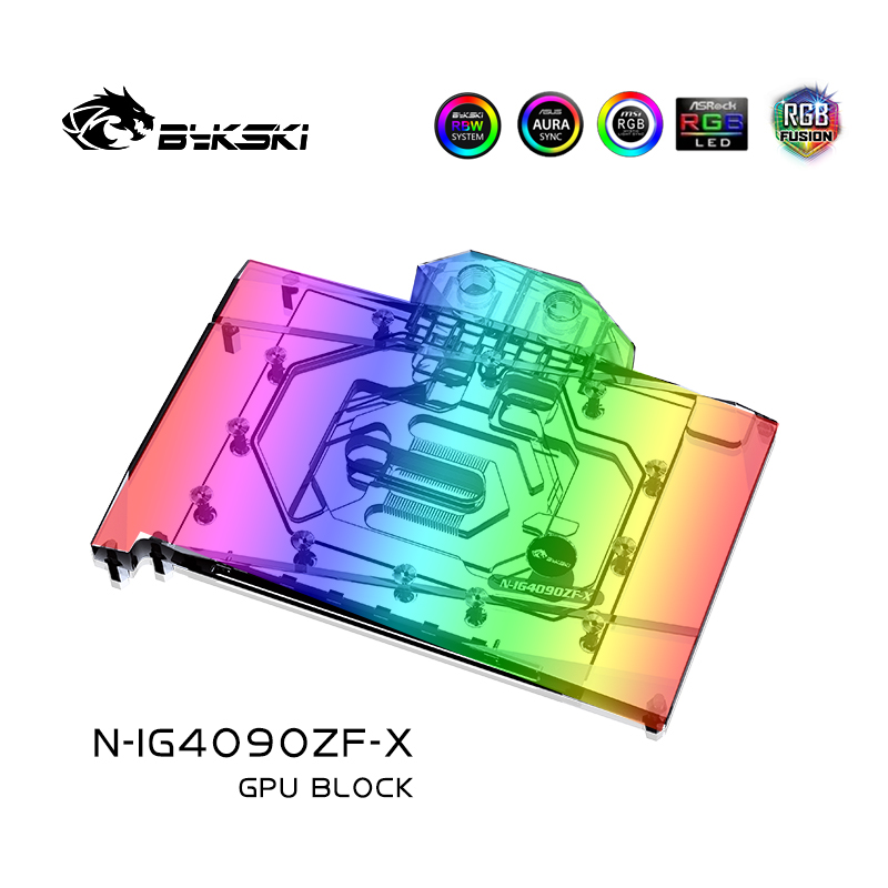 Bykski N-IG4090ZF-X GPU Block  - Rtx 4090 Water Block avaliação e preço
